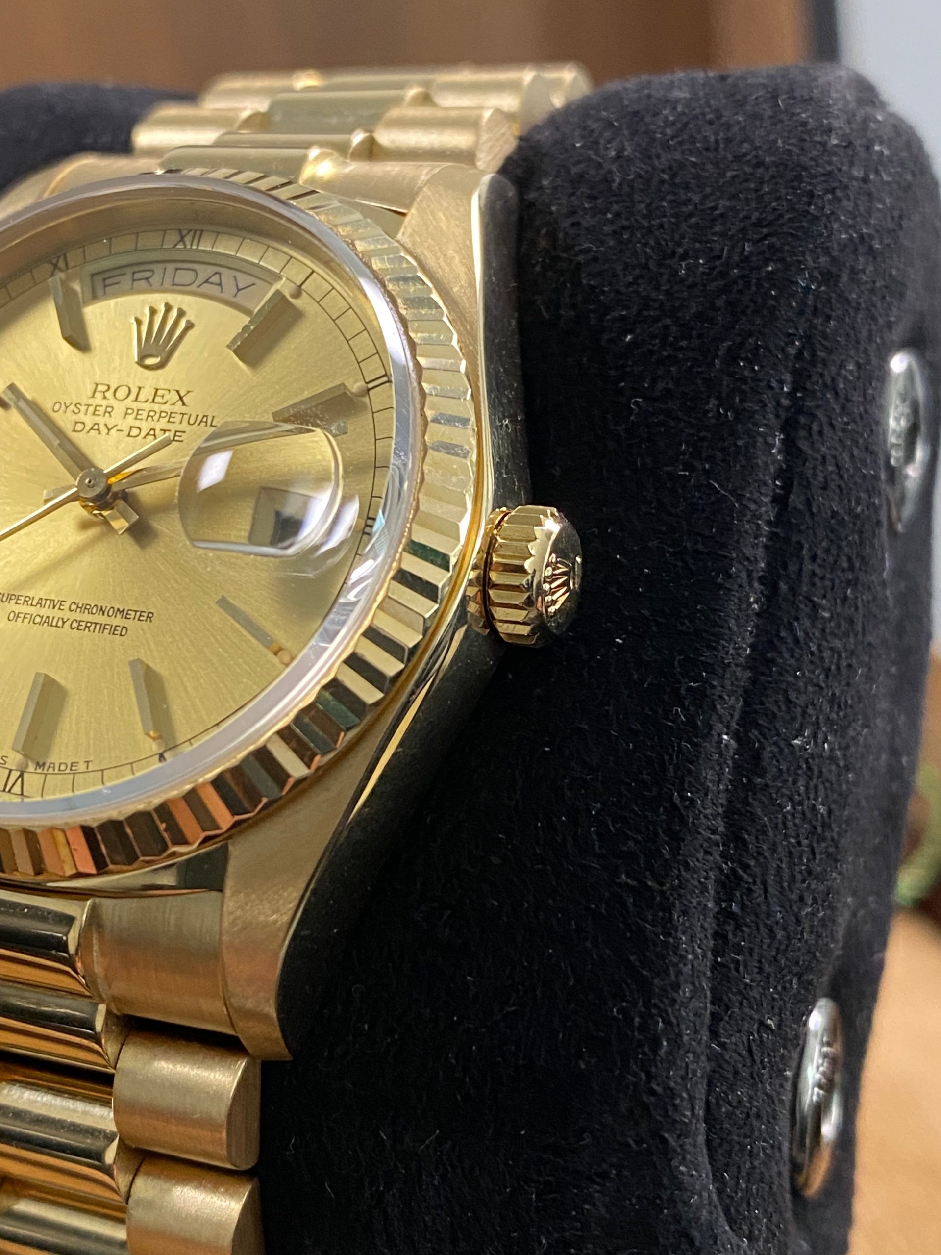 Rolex Day-Date 36 - 1986 - Champagne Dial - 18038 *FULL SET*